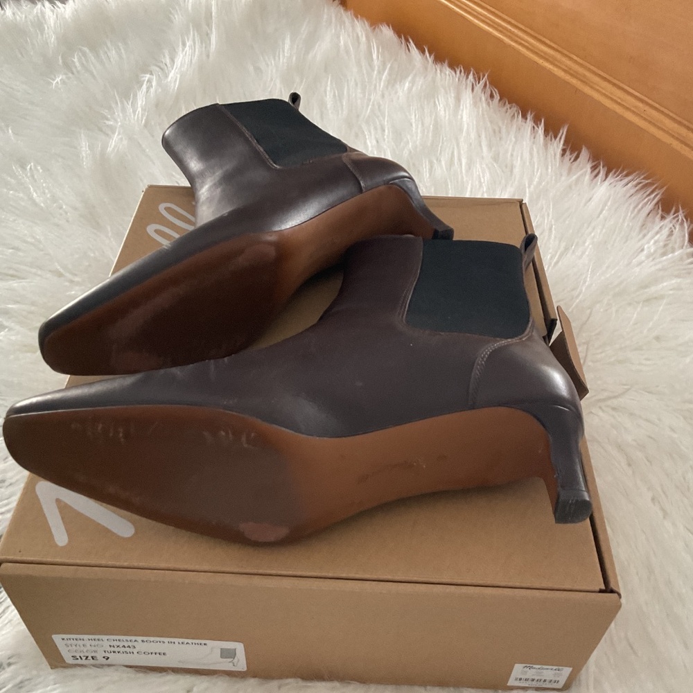 Madewell Kitten Hell Cheslsea boots in Leather - Picture 4 of 4